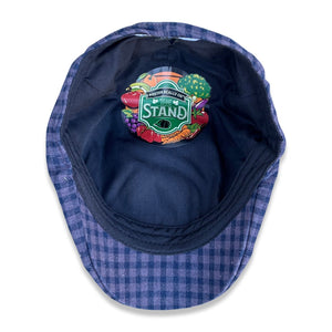 The Stand Boston Scally Cap - Blue Harvest Plaid - alternate image 2