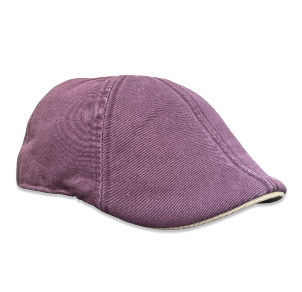 The Sailor Boston Scally Cap (Flat Cap) - Plum