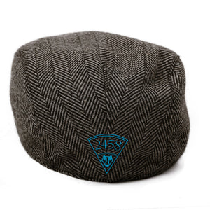 The Honey Badger Boston Scally Cap - Grey Herringbone - alternate image 2