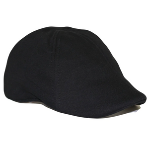 The Honey Badger 6-Panel Boston Scally Cap - Black - featured image