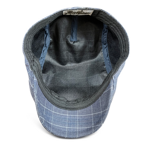 The Birdie Boston Scally Cap - Slate Plaid - alternate image 3