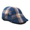 The Brawn Boston Scally Cap - Blue Plaid - featured image