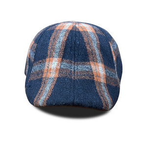 The Brawn Boston Scally Cap - Blue Plaid - alternate image 4