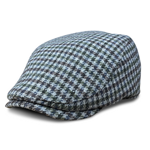 The Hound Boston Scally Cap - Grey Houndstooth - alternate image 2
