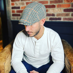 The Hound Boston Scally Cap - Grey Houndstooth - alternate image 6