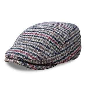 The Hound Boston Scally Cap - Brown Houndstooth - alternate image 2