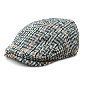 The Hound Boston Scally Cap - Tan Houndstooth - alternate image 2