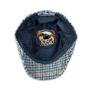 The Hound Boston Scally Cap - Tan Houndstooth - alternate image 3