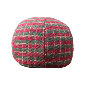 The Wonderland Boston Scally Cap - Red & Green Plaid - alternate image 8