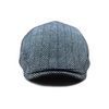 The Flap Cap Boston Scally Cap - Grey Herringbone - alternate image 4