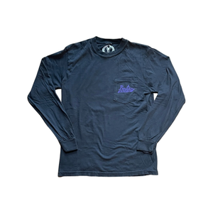 Boston Scally The Violet Rose Long Sleeve Tee T-Shirt - Vintage Black - featured image