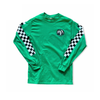 Boston Scally The Punk Long Sleeve Tee T-Shirt - Kelly Green - featured image