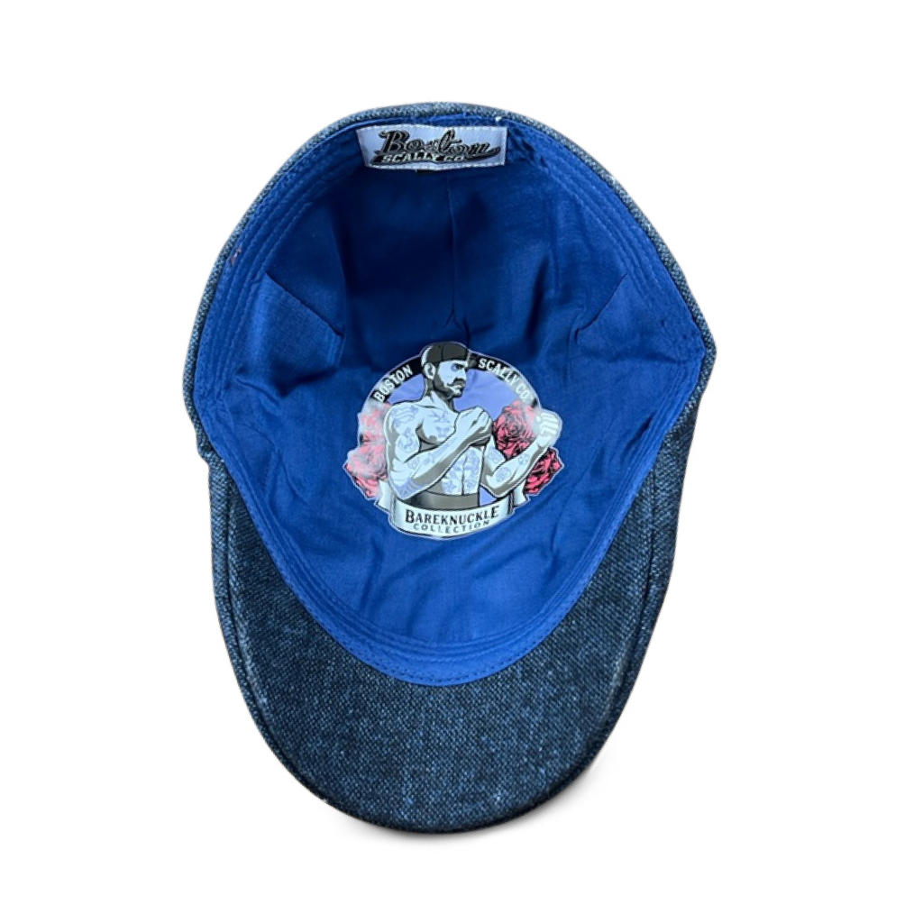Casquette Boston Scally Co Dubliner Homme XS Bleu Marine 100% Coton - Très Bon état