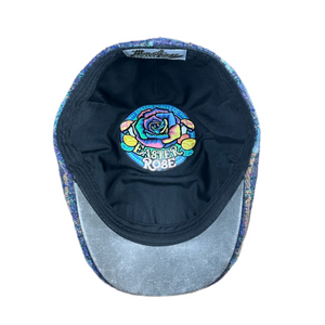 The Easter Rose Peaky Boston Scally Cap - Blue Plaid - alternate image 2