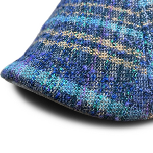 The Easter Rose Peaky Boston Scally Cap - Blue Plaid - alternate image 5