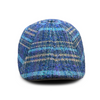 The Easter Rose Peaky Boston Scally Cap - Blue Plaid - alternate image 7