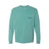 Boston Scally The Easter Rose Long Sleeve Pocket Tee T-Shirt - Seafoam Green - featured image