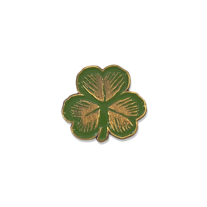 Boston Scally The Lucky Shamrock Cap Pin - featured image
