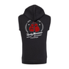 Boston Scally The Rocky Marciano Sleeveless Hoodie - Black - alternate image 2