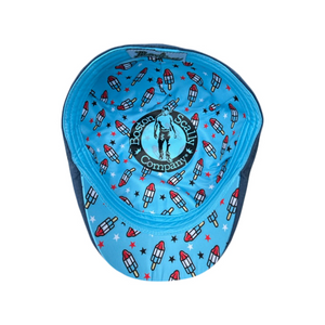 The Rocket Pop Boston Scally Cap - Breeze Blue - alternate image 2
