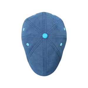 The Rocket Pop Boston Scally Cap - Breeze Blue - alternate image 6