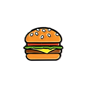 Boston Scally The Burger Cap Pin - featured image