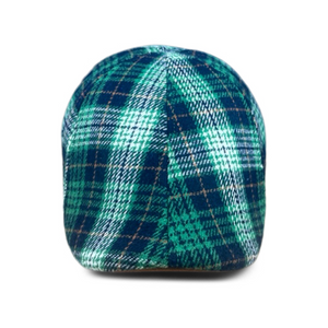 The Fighting Rock Boston Scally Cap - Green Plaid - alternate image 5