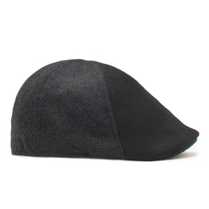 The Trinity Boston Scally Cap - Black & Smoke - alternate image 9