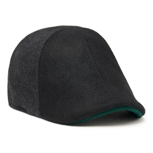 The Trinity Boston Scally Cap - Black & Smoke - featured image