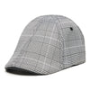 The Plaid Trainer Boston Scally Cap - Light Grey & Black - alternate image 3