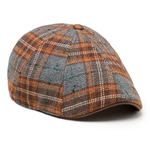 The Autumn Rose Boston Scally Cap - Autumn Plaid - featured image