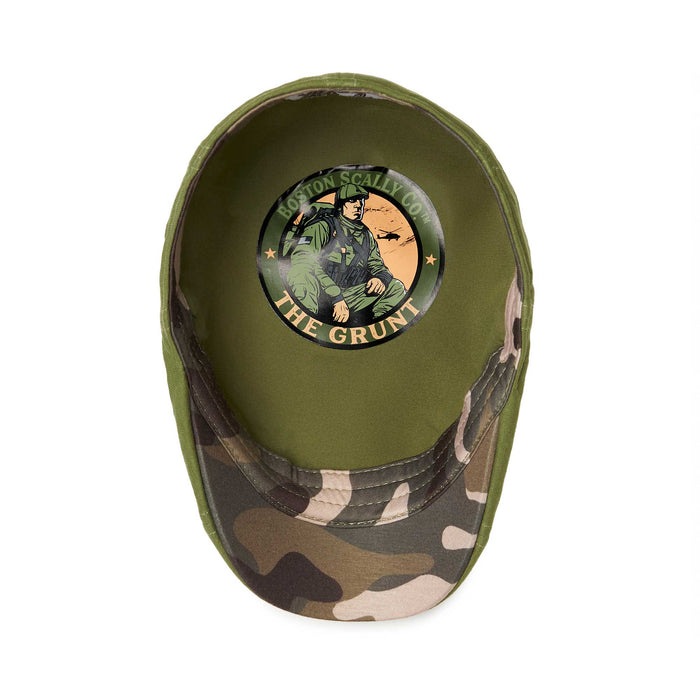 The Grunt Boston Scally Cap - Army Green - alternate image