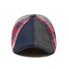 The King of Hearts Boston Scally Cap - Red & Blue Plaid - alternate image 5