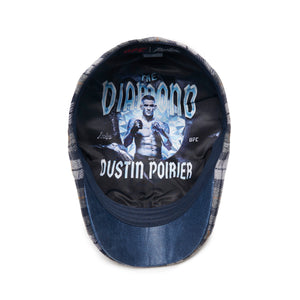 Dustin “The Diamond” Poirier Boston Scally Cap - Blue & Grey Plaid - alternate image 2