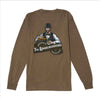 Boston Scally The Underground: Prohibition Edition Long Sleeve Tee T-Shirt - Cognac - featured image
