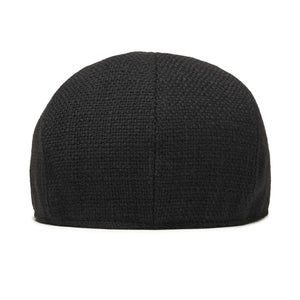 The Woven Peaky Boston Scally Cap - Black - alternate image 5