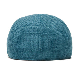 The Woven Peaky Boston Scally Cap - Dockside Blue - alternate image 5