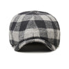The Buffalo Insulated Baker Boy Boston Scally Cap - Black and Grey Plaid - alternate image 4
