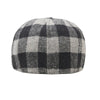 The Buffalo Insulated Baker Boy Boston Scally Cap - Black and Grey Plaid - alternate image 5