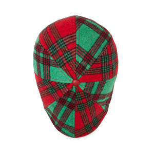 A Christmas Story Boston Scally Cap - Vintage Red and Green Plaid - alternate image 6