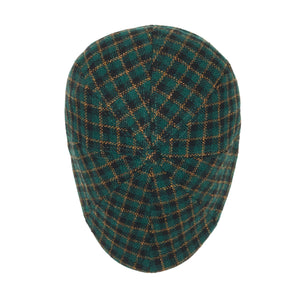 The Cloverland Boston Scally Cap - Clover Green Plaid - alternate image 7