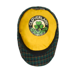 The Cloverland Boston Scally Cap - Clover Green Plaid - alternate image 3