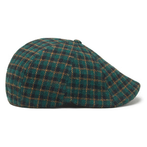 The Cloverland Boston Scally Cap - Clover Green Plaid - alternate image 9