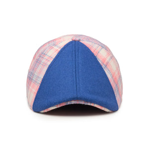 The Egghead Boston Scally Cap - Blue & Pastel Plaid - alternate image 4