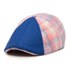 The Egghead Boston Scally Cap - Blue & Pastel Plaid - alternate image 3