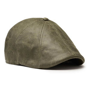 The Scrapyard Boston Scally Cap - Army Green - featured image