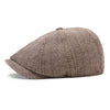 The Baker Boy Boston Scally Cap - Brown Herringbone - alternate image 7