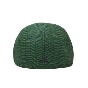 The 8-Panel Irish Boston Scally Cap - Green Herringbone - alternate image 6