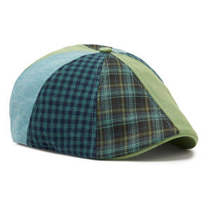 The Loch Ness Boston Scally Cap - Multi-Color Patchwork - featured image
