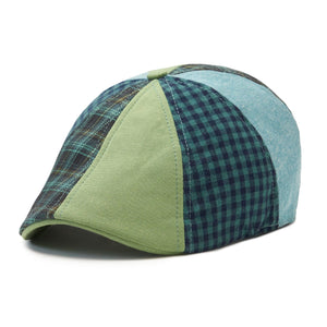 The Loch Ness Boston Scally Cap - Multi-Color Patchwork - alternate image 3